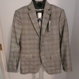 Men's Plaid Sport Coat Slim Fit 36S